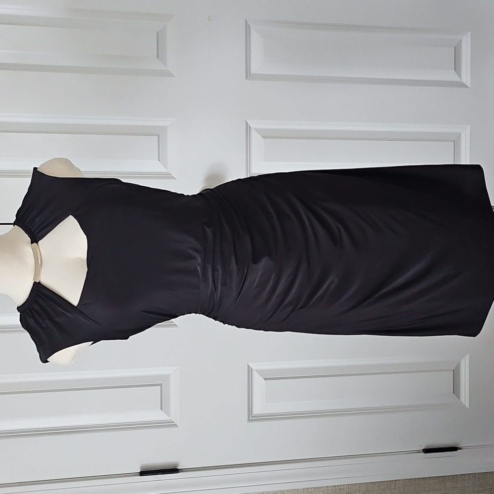 Cache Black Evening Dress Size 8